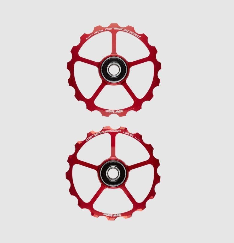 CeramicSpeed Non-Coated OSPW Spare 17t Alloy Red