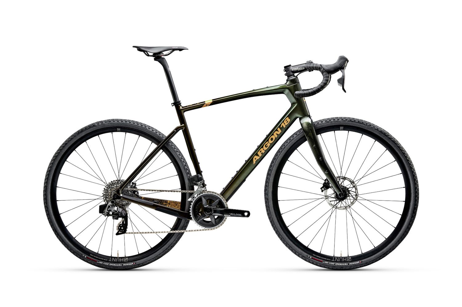 Argon 18 Dark Matter (INT) GRX 2x, Color: Wild Olive, Size: XS