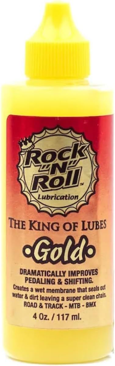 Rock-N-Roll Gold Bike Chain Lube - 4oz