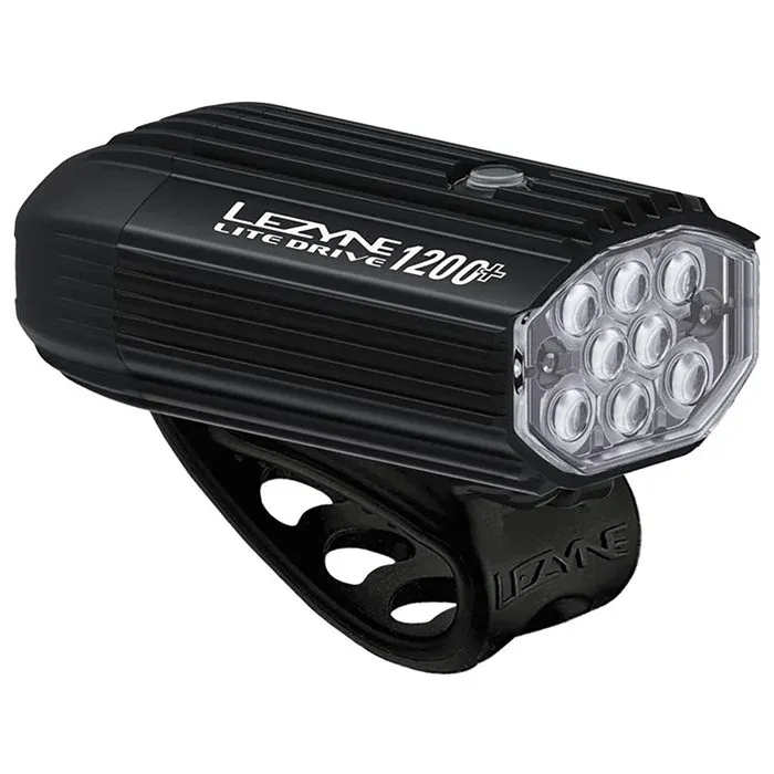Lezyne, Lite Drive 1200+, Light, Front, Black