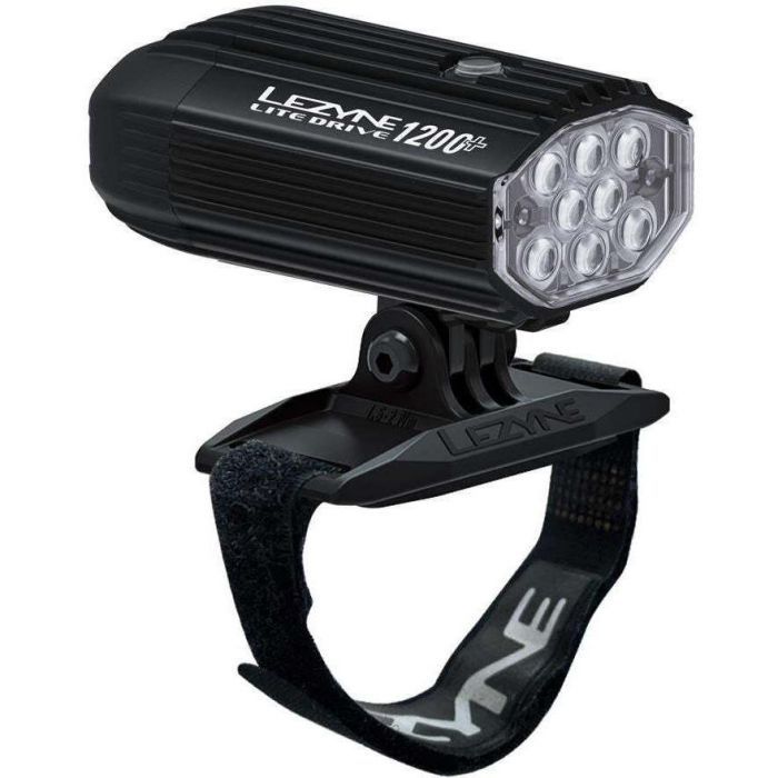 Lezyne Helmet Lite Drive 1200+ Front Light Black