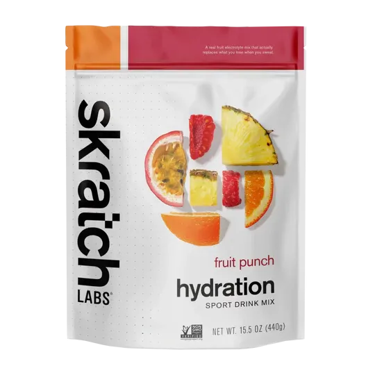 Skratch Sport Hydration Mix Fruit Punch 440g Bag