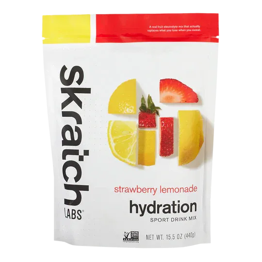 Skratch Sport Hydration Mix Strawberry Lemonade 440g bag