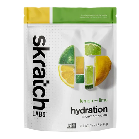 Skratch Sport Hydration Mix Lemon Lime 440g Bag
