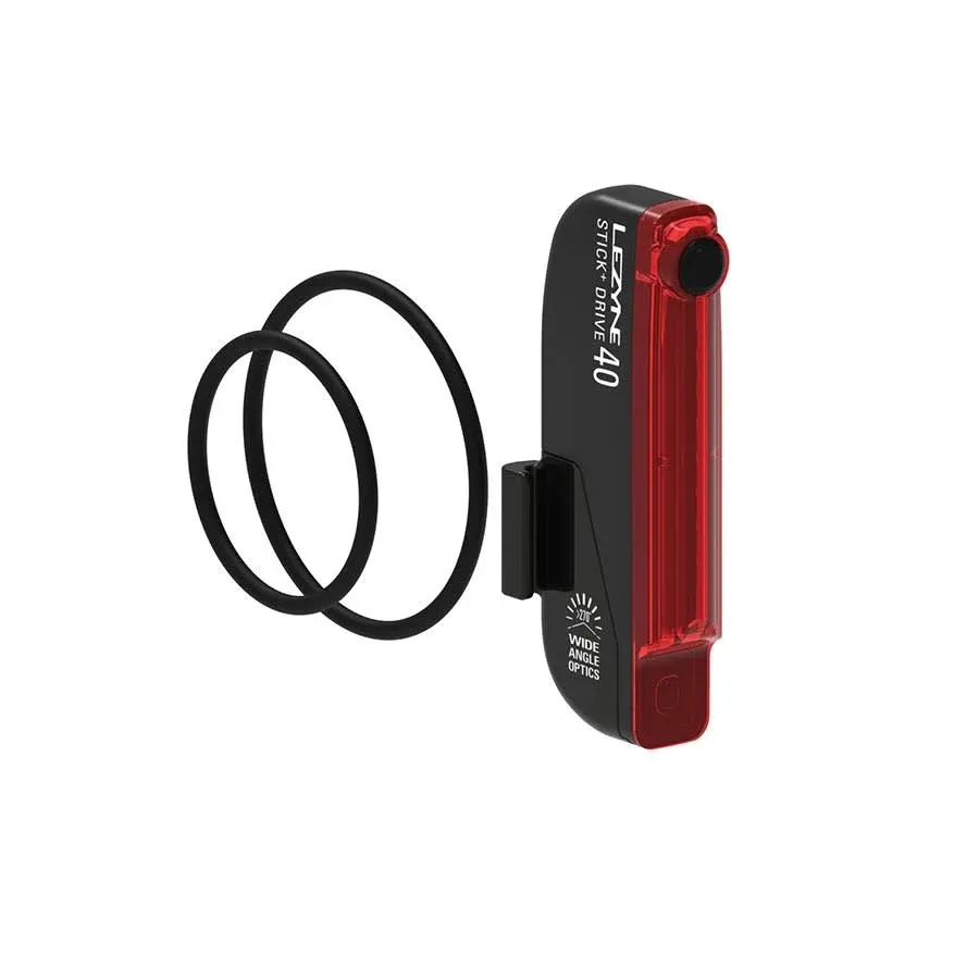 Lezyne Stick+ Drive Rear Light Black