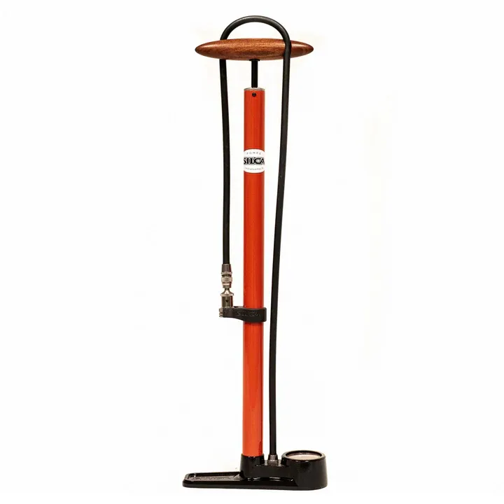 Silca Floor Pump Pista Red
