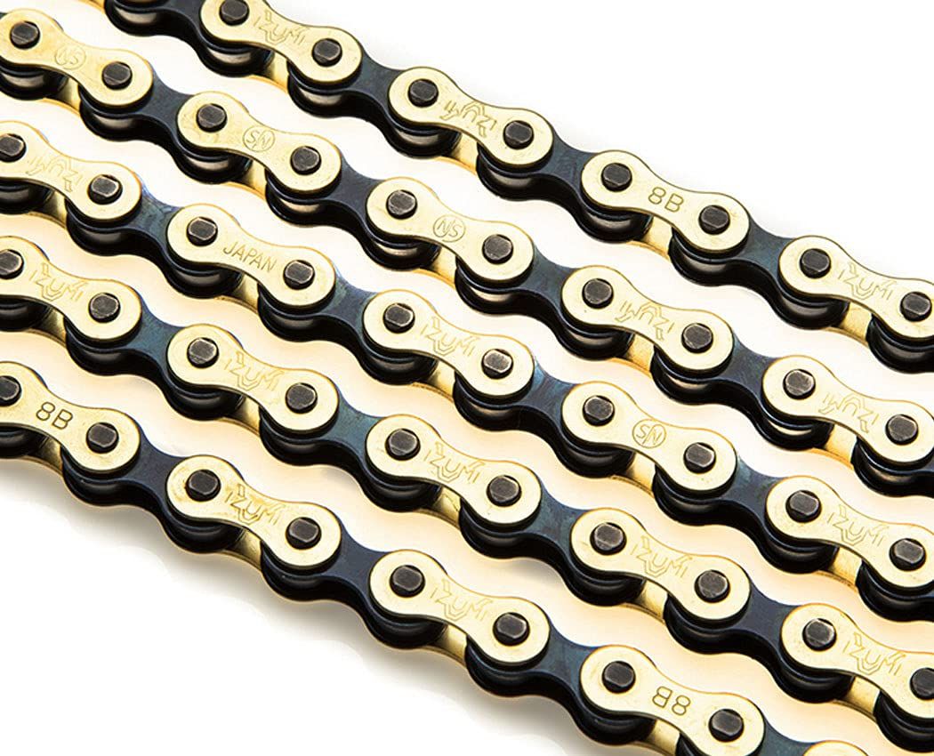 Izumi V Super Toughness 3/32" Chain, Gold/Black NLS