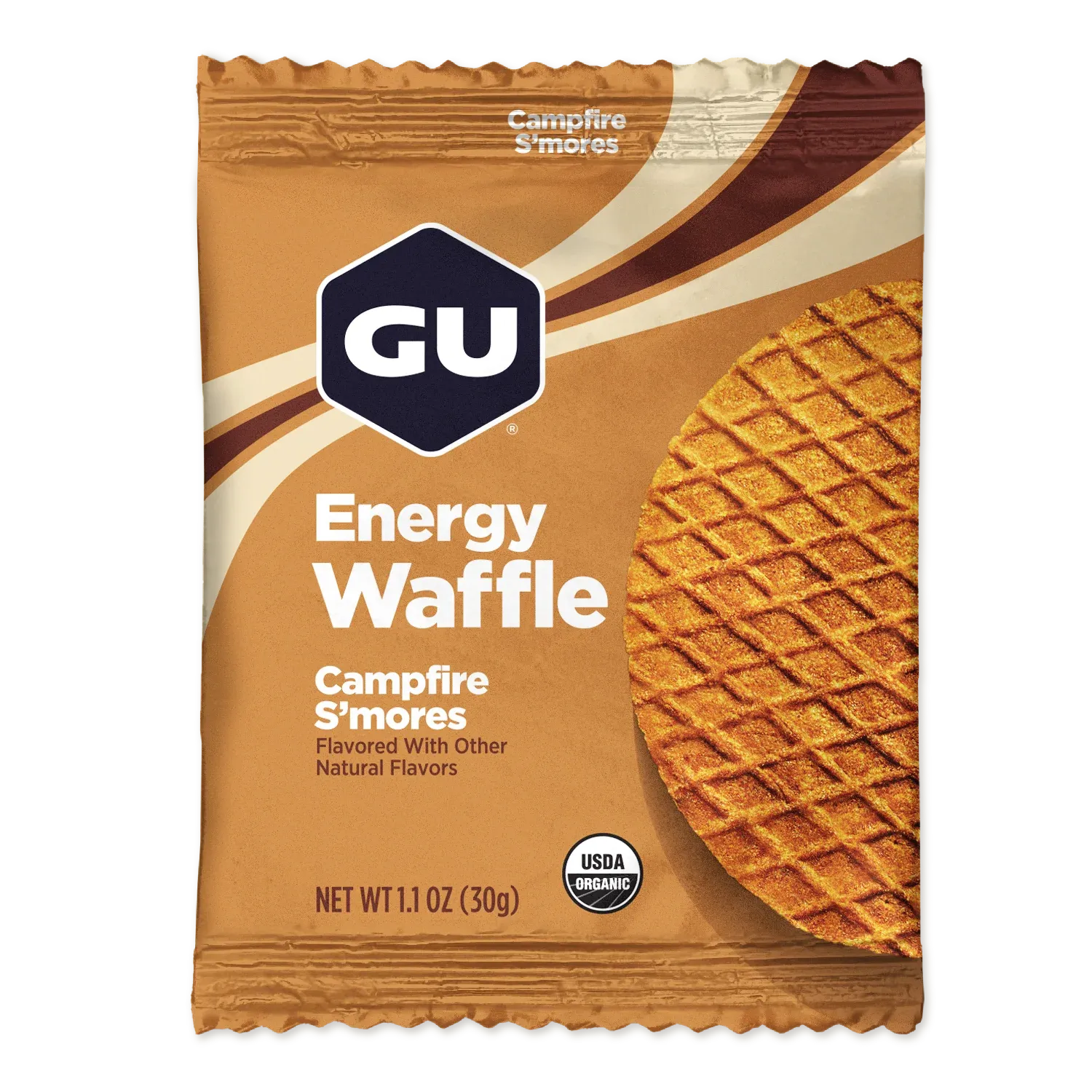 Energy Waffle Campfire S'mores