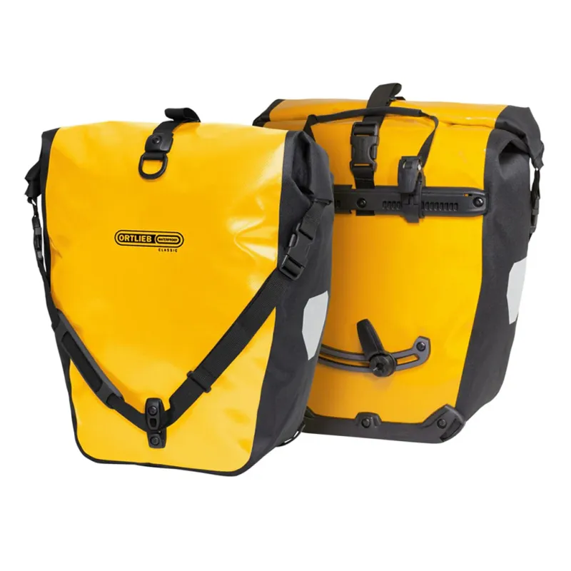 Ortlieb Pannier Sunyellow Back Roller 40L Pair