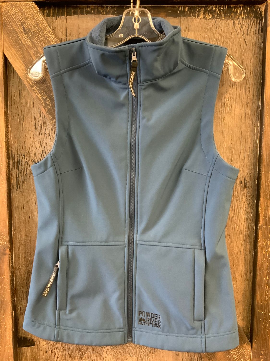POWDER RIVER VEST, Color: BLUE, Size: SMALL