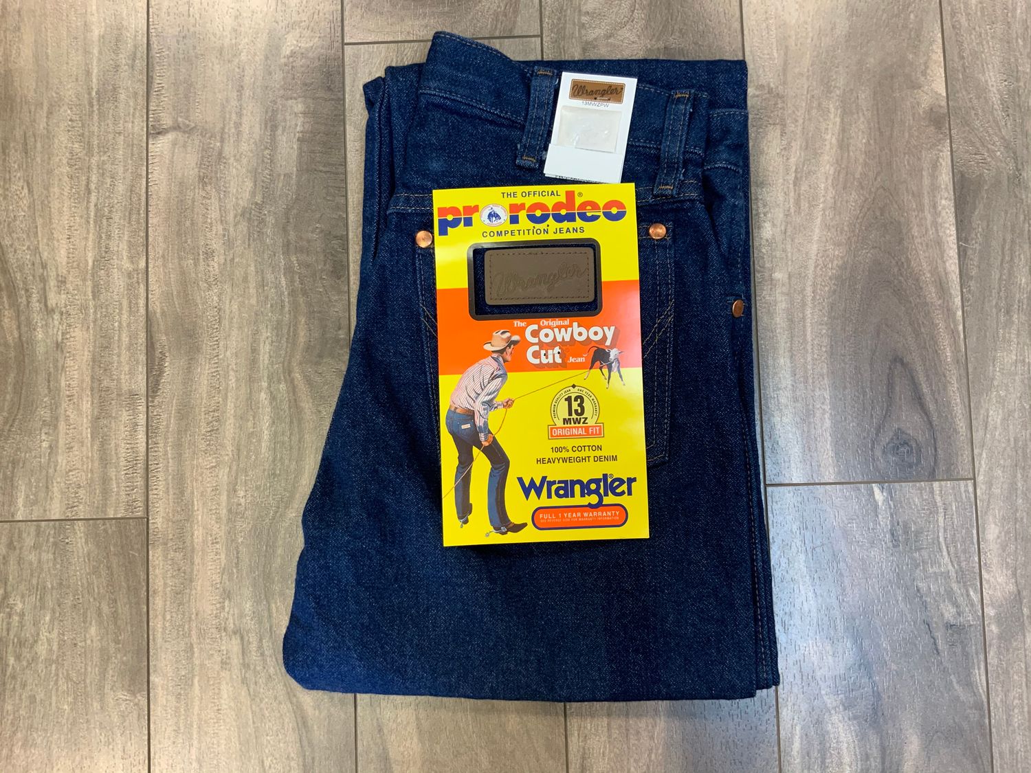 WRANGLER ORIGINAL MENS, Style: 13MWZPW, Size: 32X32