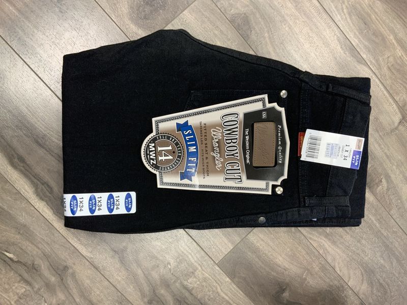 WRANGLER LADIES BLACK SLIM FIT
