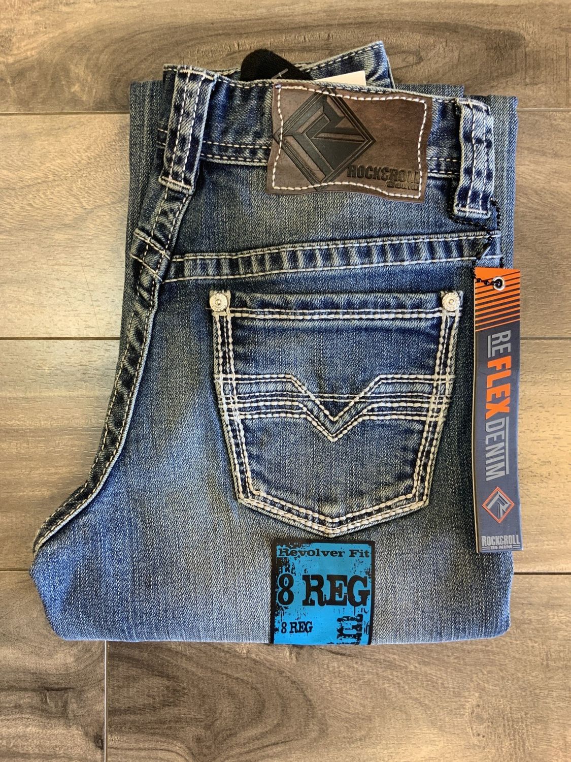 BOY’S ROCK&amp;ROLL SLIM FIT STRAIGHT JEAN