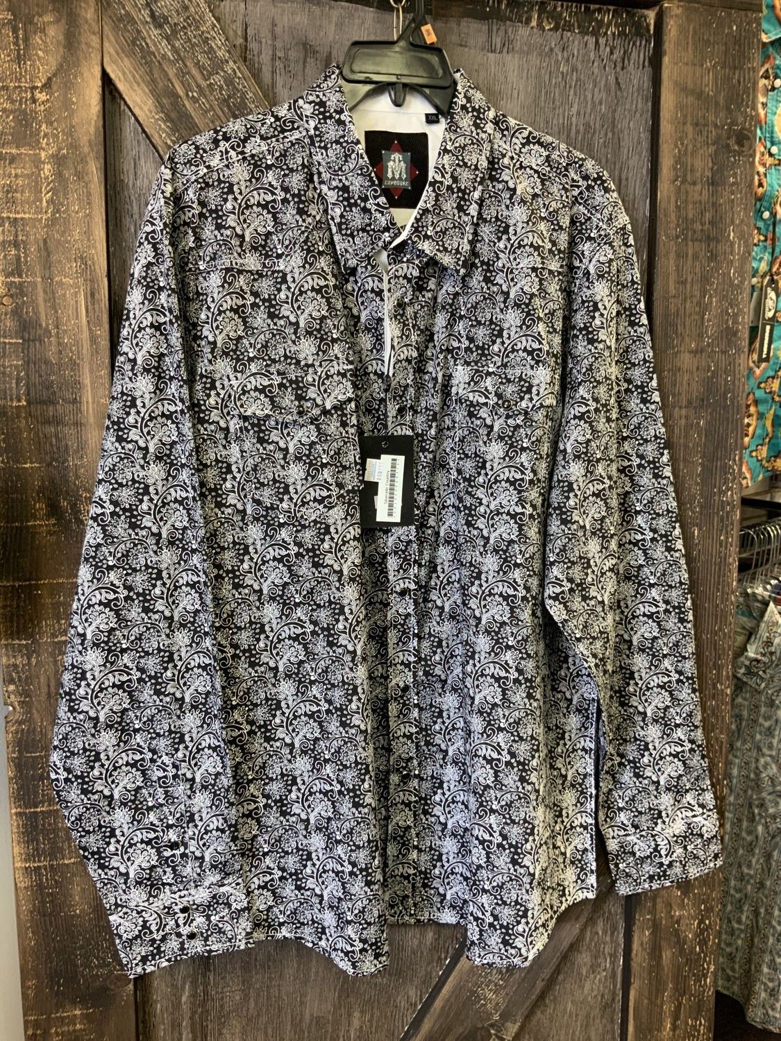 MEN’S L/S WESTERN SHIRT
