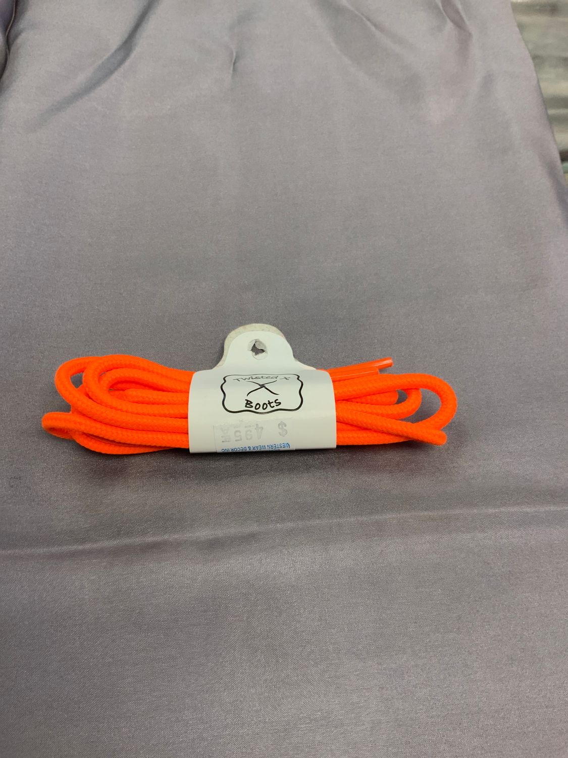TWISTED X LACES, Color: ORANGE