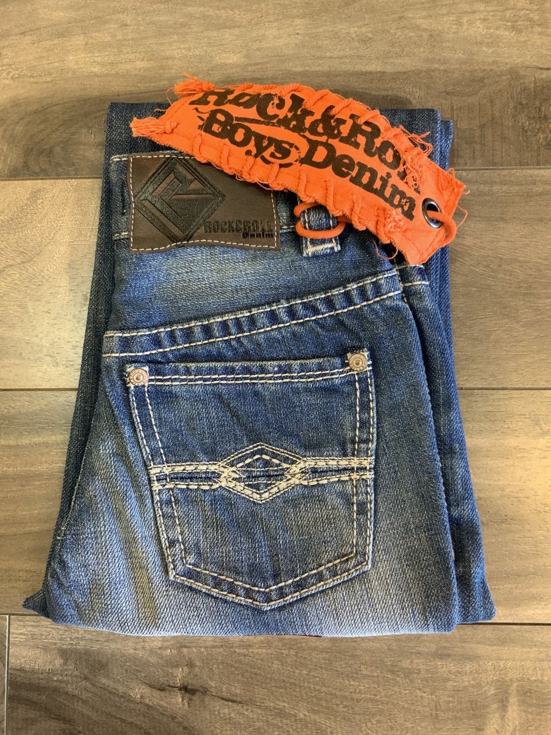 BOY’S ROCK&amp;ROLL REGULAR FIT BOOTCUT JEAN