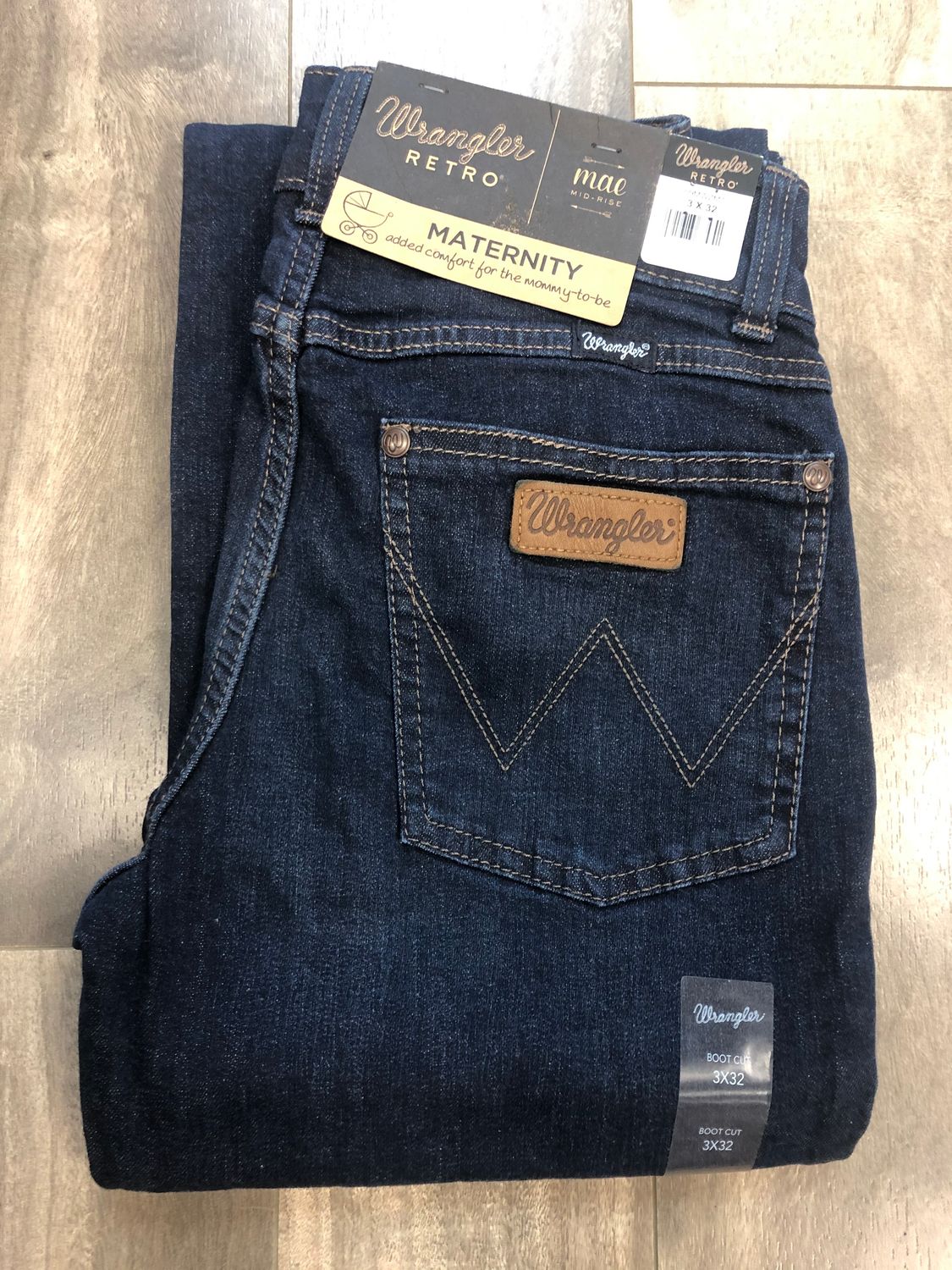 LADIES WRANGLER 09MWZM1 MATERNITY JEAN, Size: 3X32