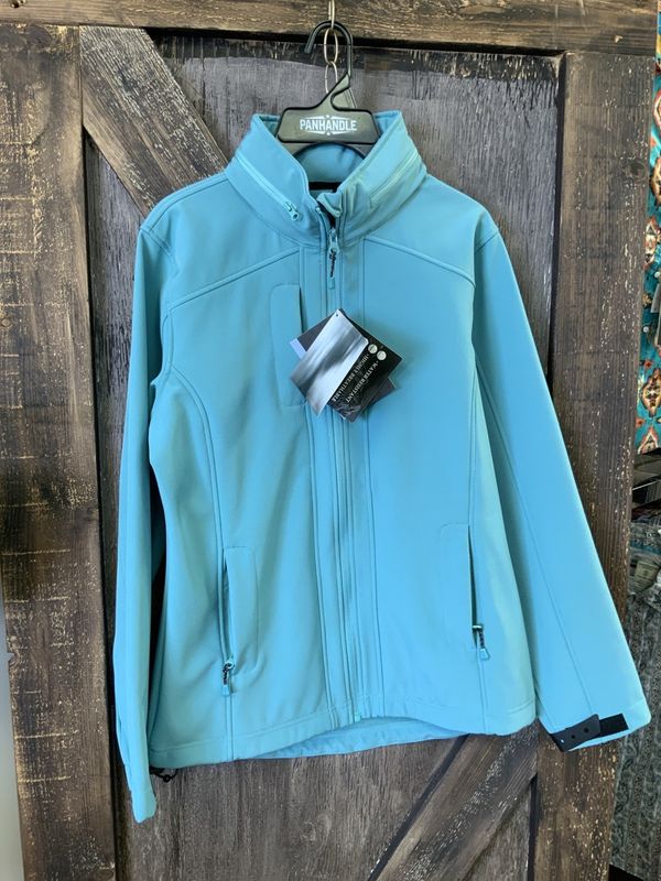 LADIES FULL ZIP SOFT SHELL JACKET
