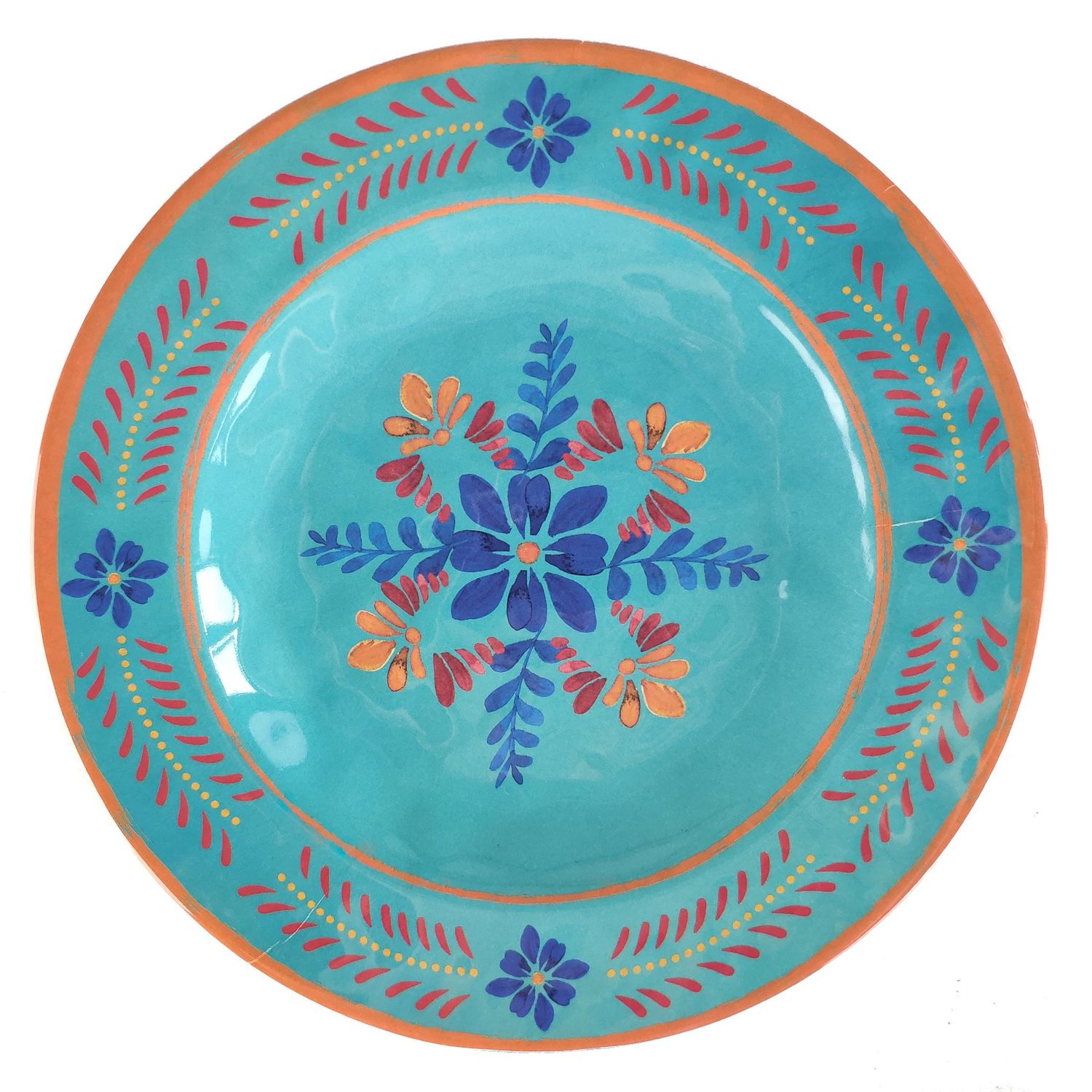 MELAMINE BONITA TELEVERA SALAD PLATE, Style: Bonita