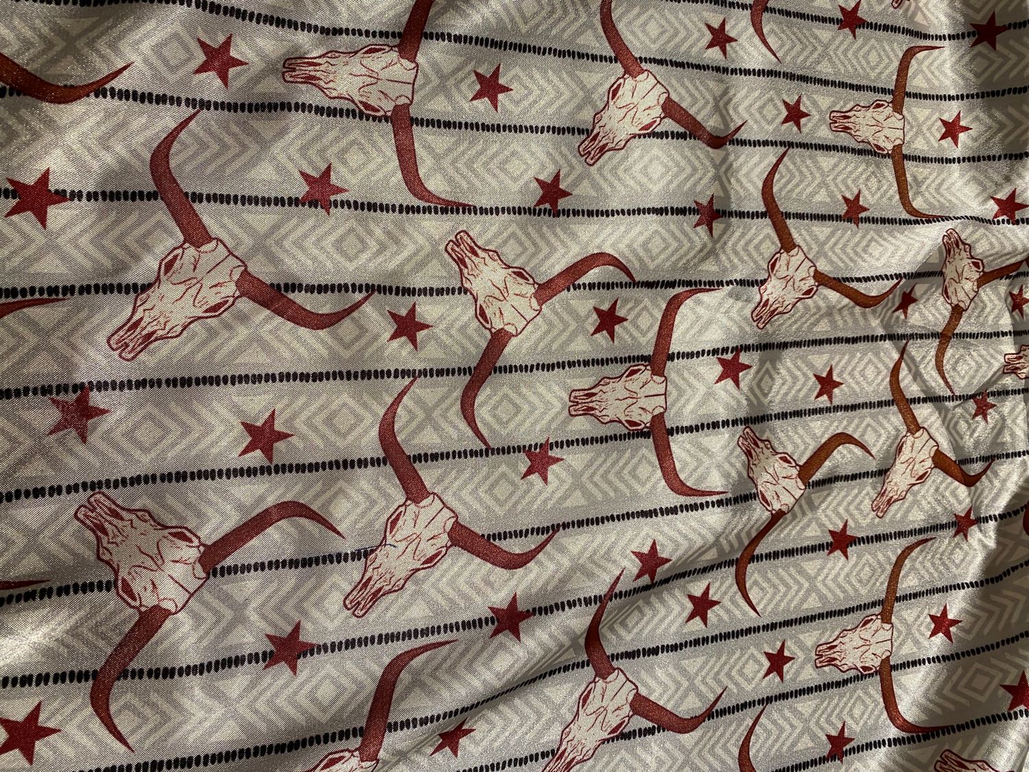 SKULL WILD RAG, Size: 36x36