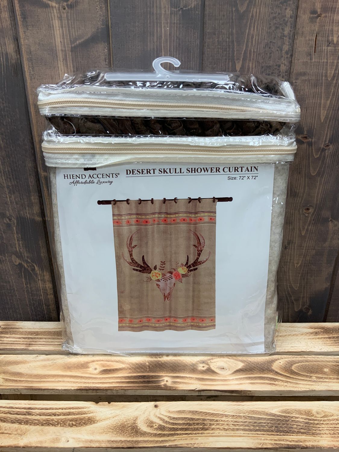DESERT SKULL SHOWER CURTAIN, Style: Desert Skull