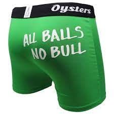PRAIRIE OYSTERS ALL BALLS NO BULL UNDERWEAR