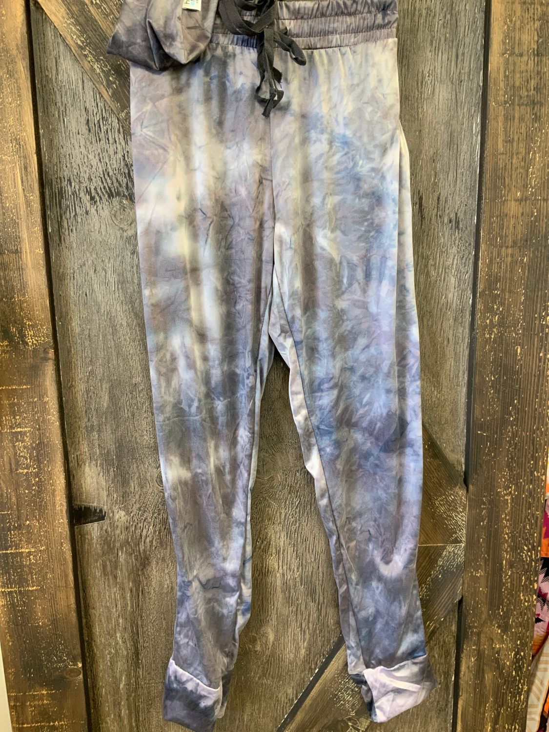 HELLO MELLO LOUNGE PURPLE JOGGERS, Size: M