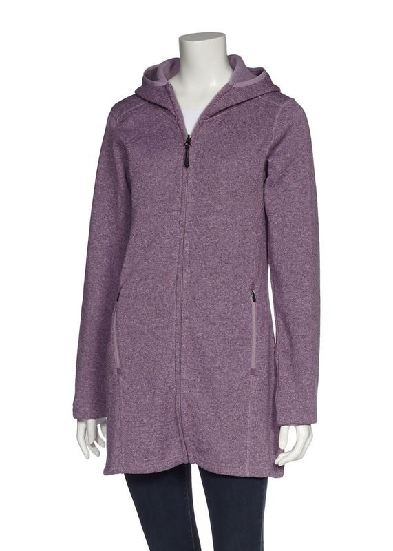 DKR &amp; COMPANY LADIES LAF-200 PLUM HOODIE