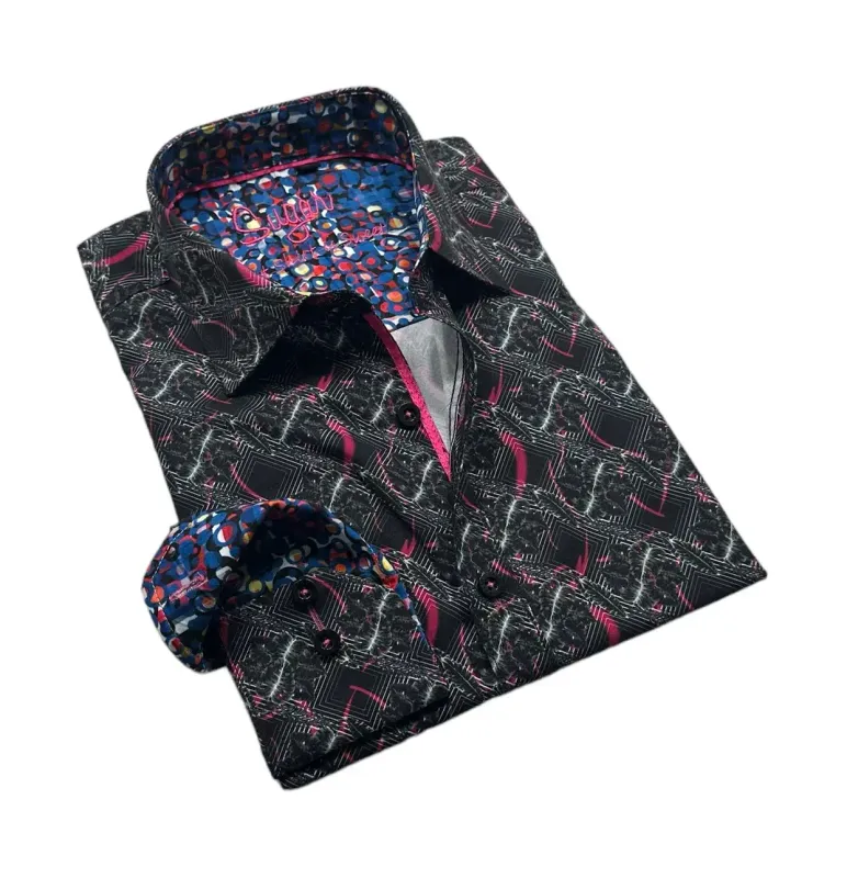 MEN’S L/S ELOISE BUTTON MULTI