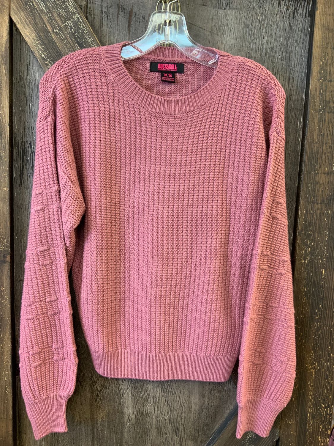 LADIES L/S ROSE/MAEVE SWEATER, Size: XS
