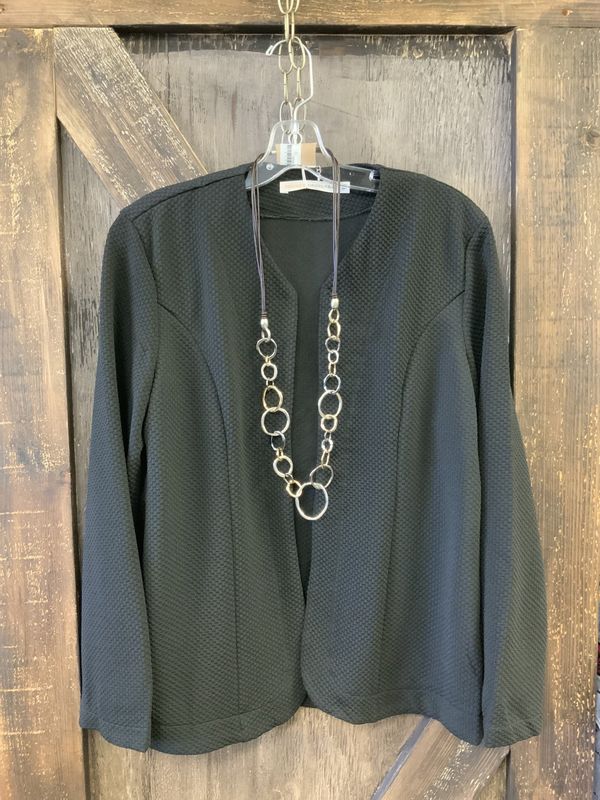 LADIES BLACK CARDIGAN