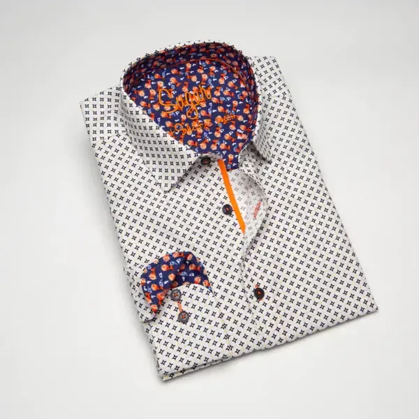 MEN&#39;S L/S COMPTON BUTTON DRESS SHIRT