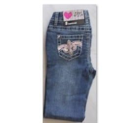 GIRL&#39;S DENIM FREEYSTYLE BOOTCUT JEANS