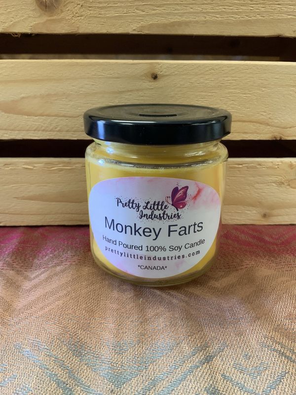 PRETTY MONKEY FARTS CANDLE