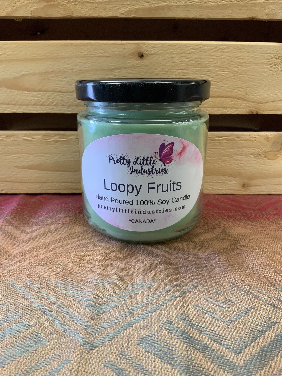 PRETTY LOOPY FRUITS CANDLE