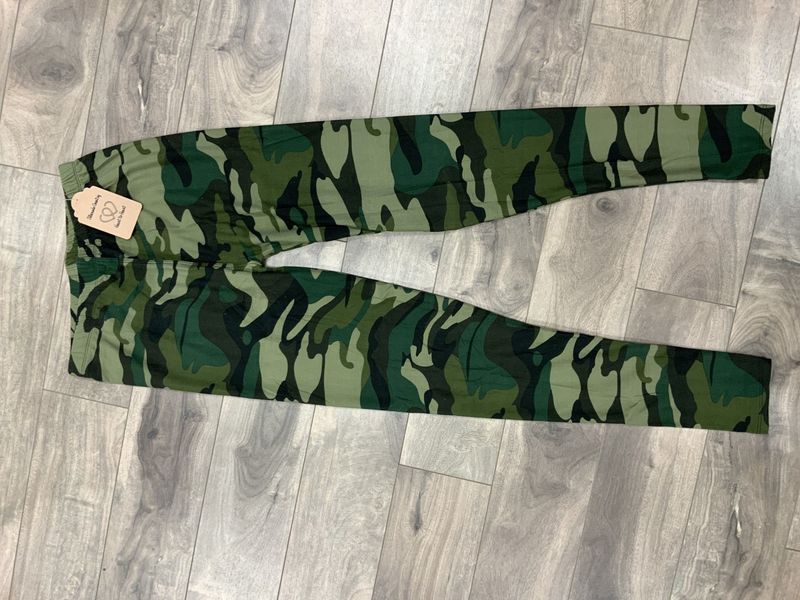 LADIES CAMO LEGGINGS  ONESIZE