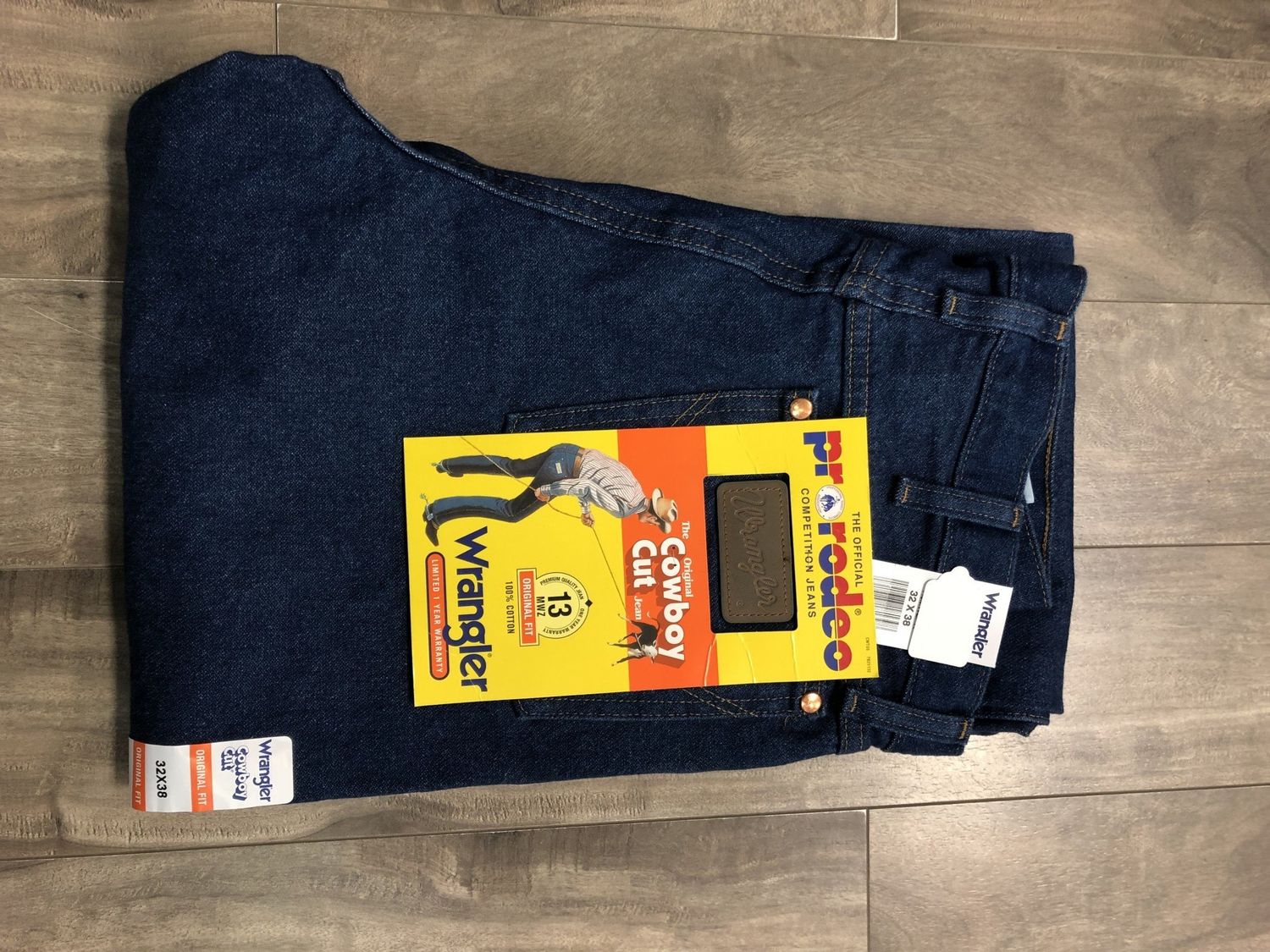 WRANGLER ORIGINAL MENS H3MWZPW 32 X 38
