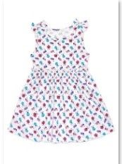 Toddler Lady Bug Dress w/shoulder bow