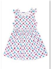 Toddler Lady Bug Dress w/shoulder bow, Size: 2T