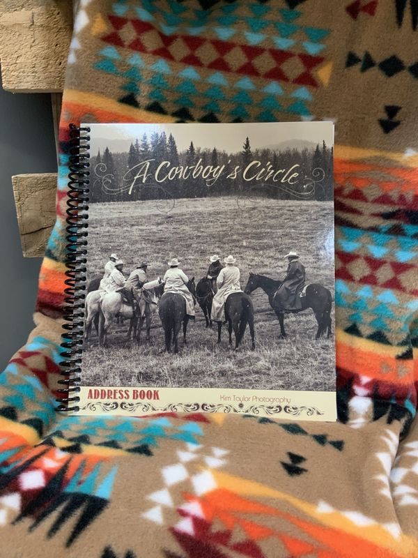 Kim Taylor &quot;A Cowboy&#39;s Circle&quot; Address Book