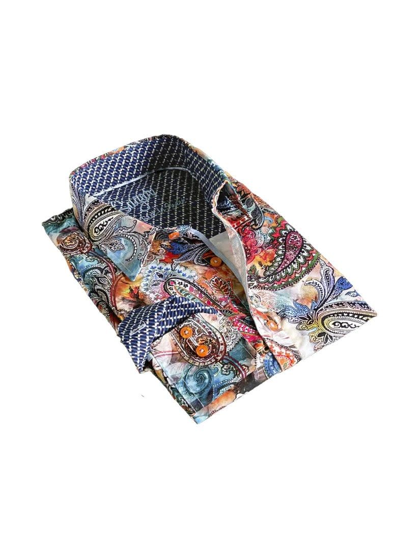 MEN’S L/S CABO RAINBOW SHIRT Xl