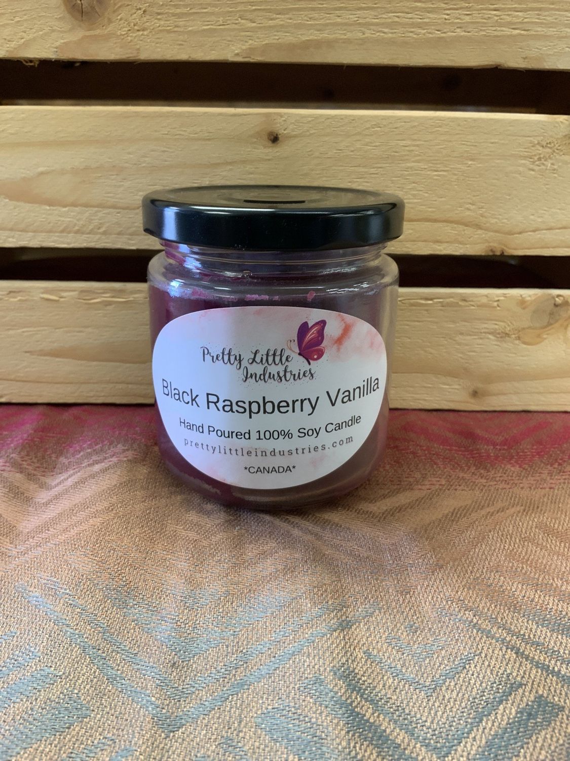 PRETTY SIERRA BLACK RASPBERRY VANILLA CANDLE