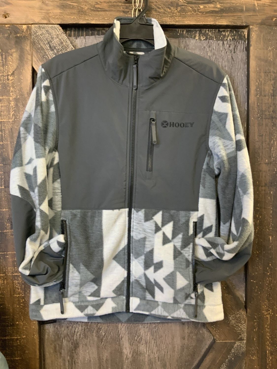 HOOEY LADIES FLEECE JACKET GREY S