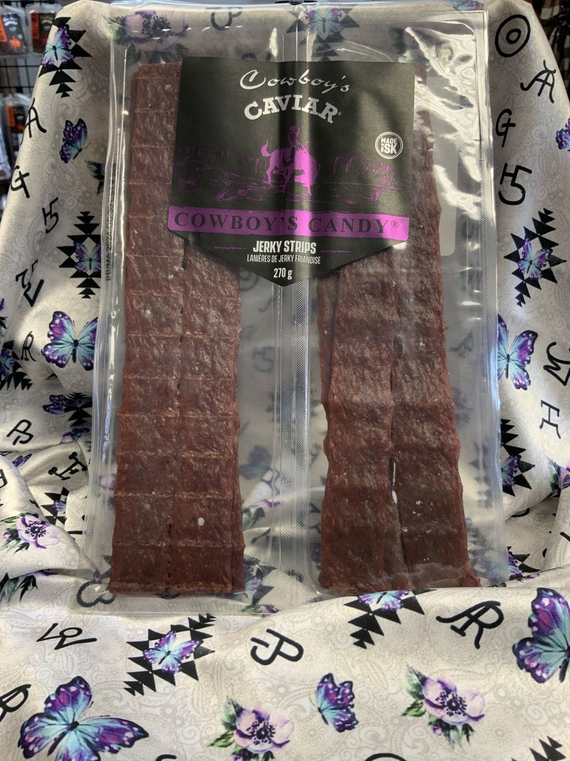 COWBOY’S CAVIAR  JERKY STRIPS  COWBOY’S CANDY   270g  21117