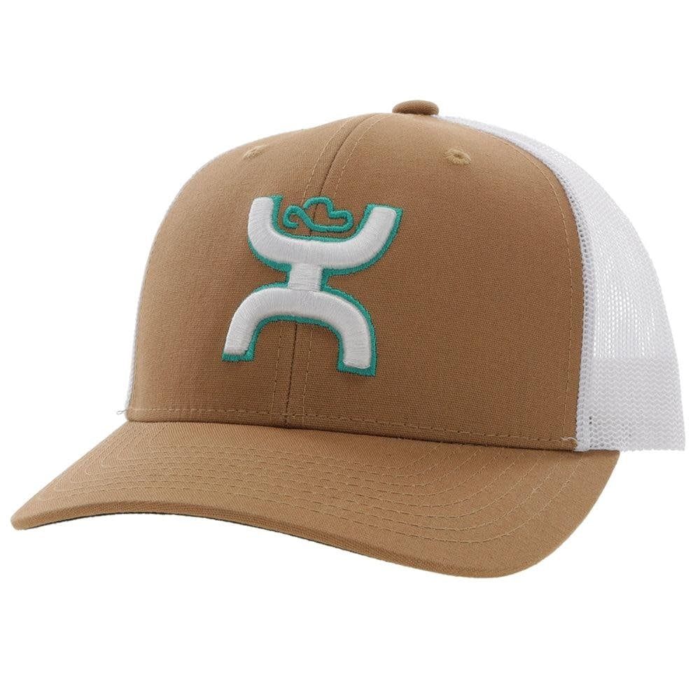 HOOEY STERLING TAN/WHITE YOUTH HAT 2206T-TNWH-Y