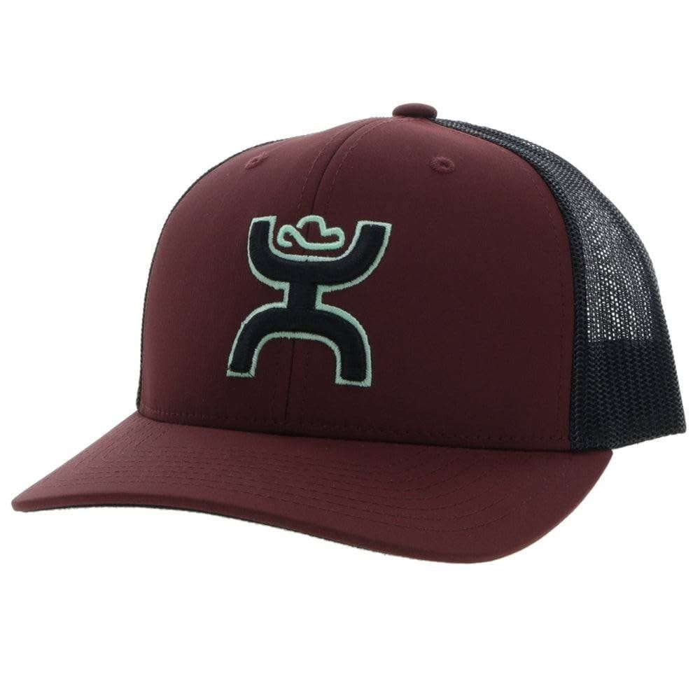 HOOEY STERLING MAROON/BLACK YOUTH HAT 2206T-MABK