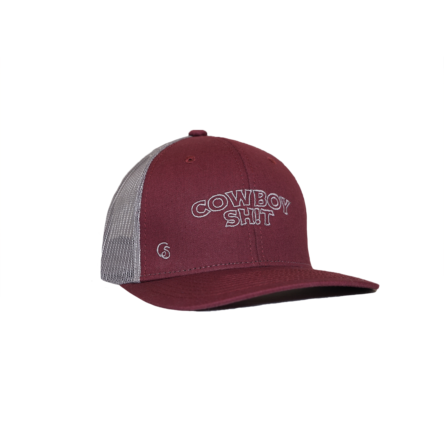COWBOY SHIT BURGANDY/GREY 117