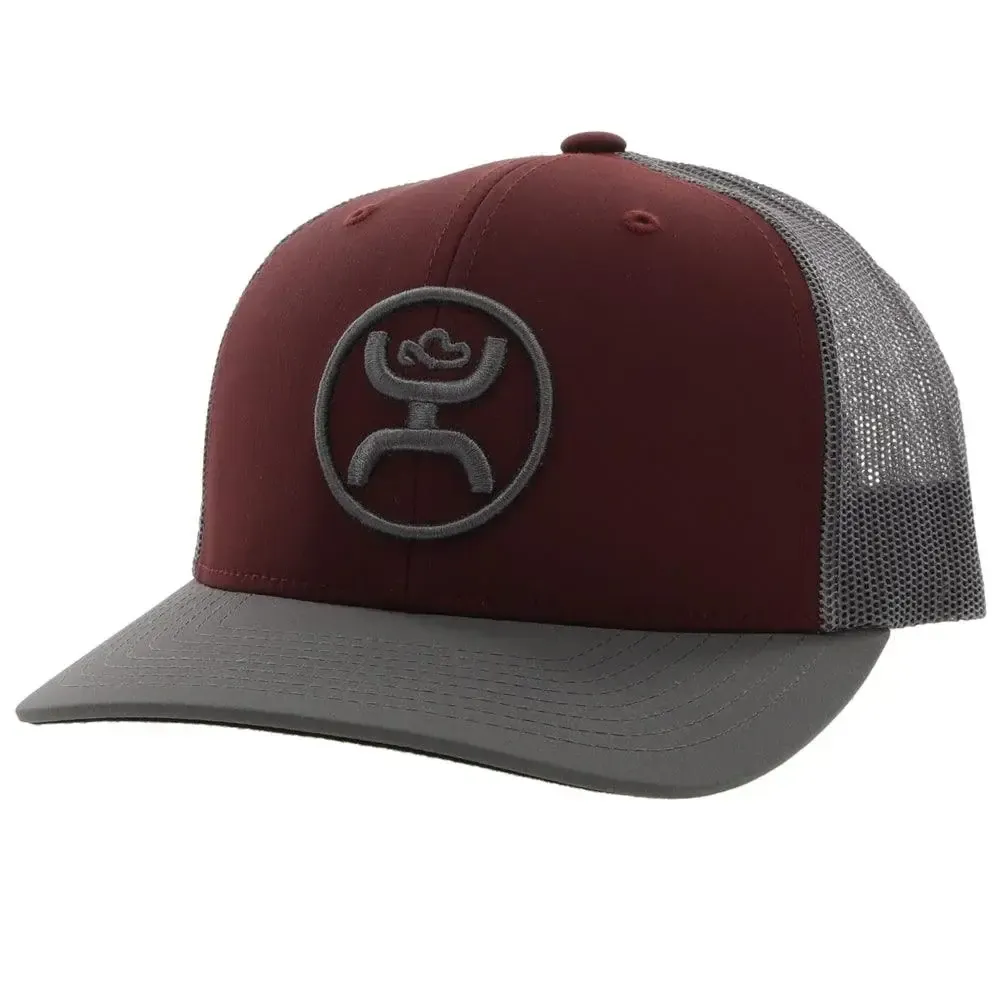 HOOEY O CLASSIC MAROON/GREY 2209T-MAGY