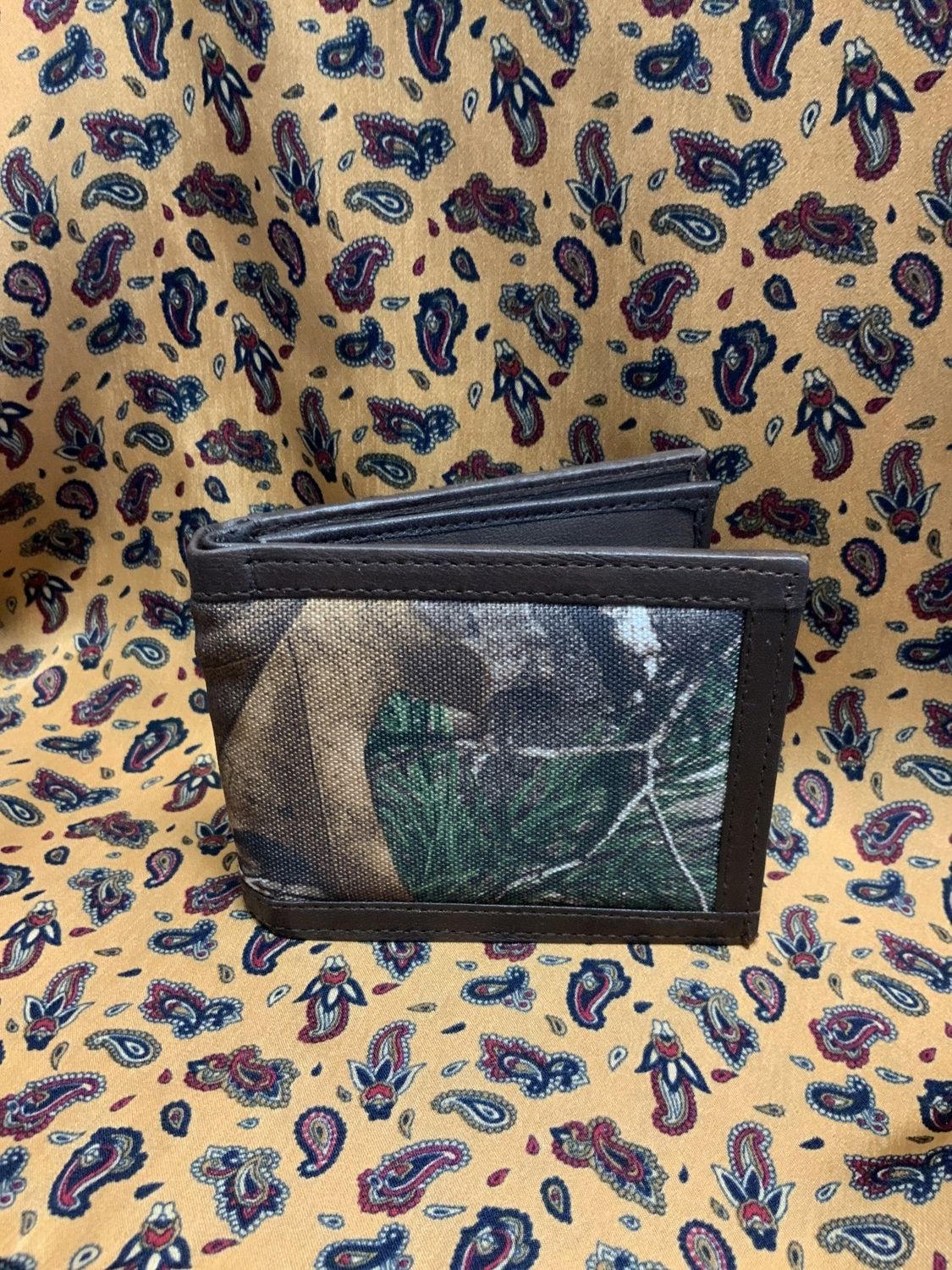 REAL TREE MEN’S WALLET  CAMO PRINT