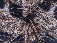 ANIMAL CHAIN PRINT WILD RAG 36x36